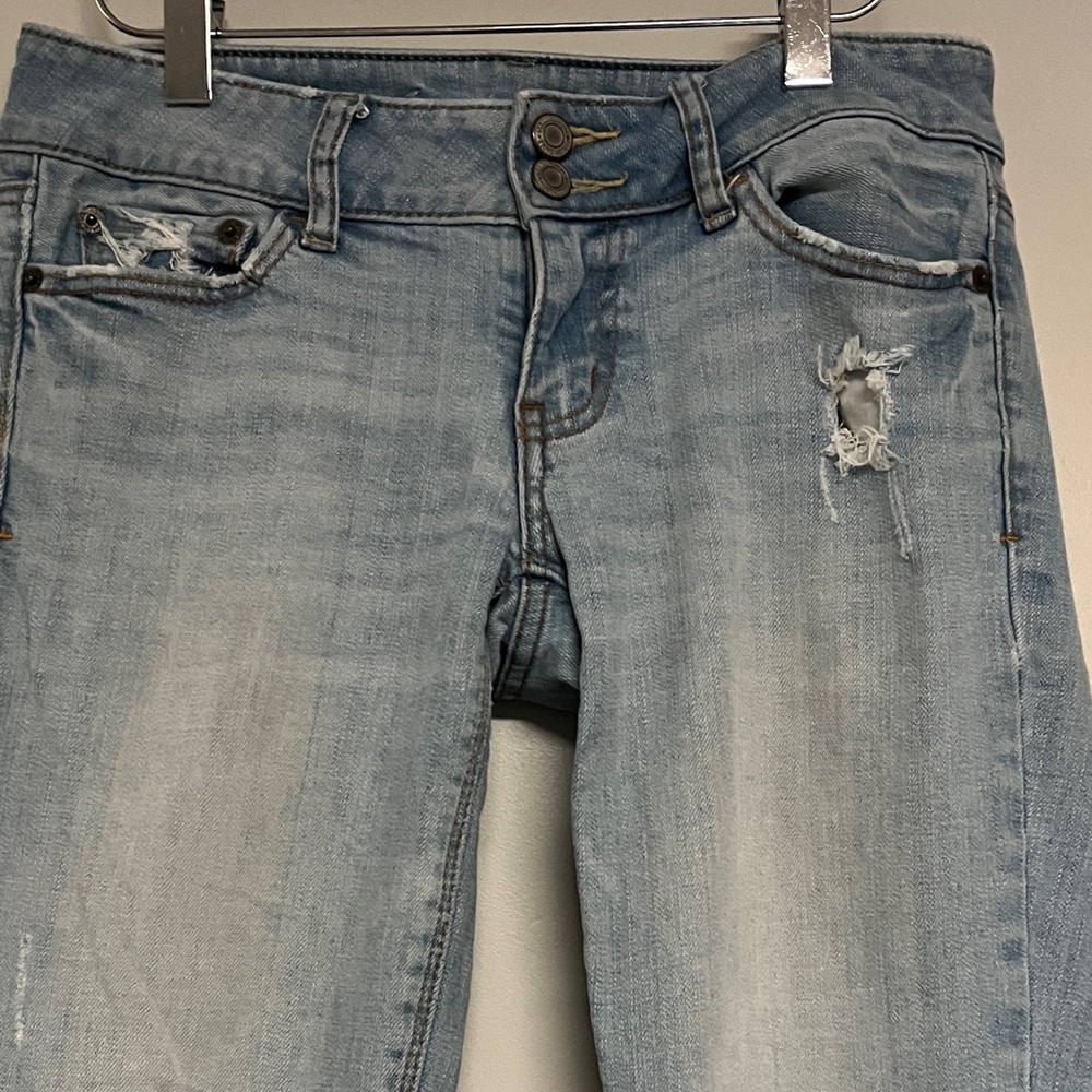 American Eagle Light Blue Boot Cut Jeans
